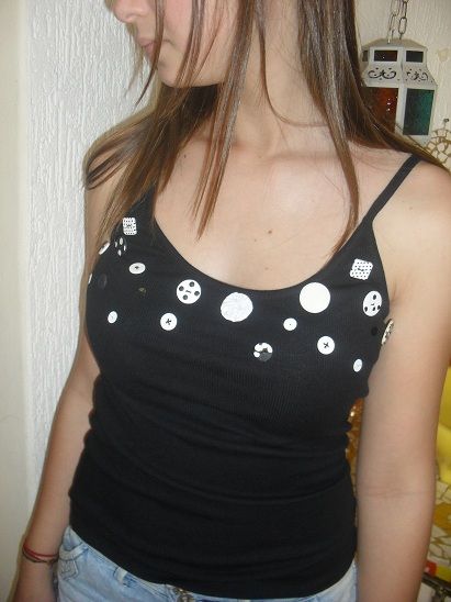 blusinha detalhe botão