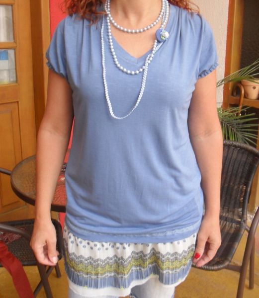 vestido azul