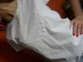 camiseta coração rendado